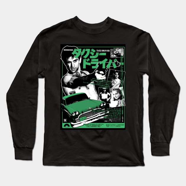 Taxi Driver - Travis Bickle Long Sleeve T-Shirt by otacon